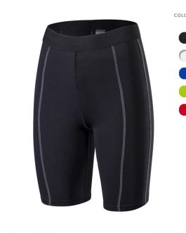 Womens Tight Training Shorts Sports Running Quick Dry Fitness Compression Base Layer 1/2 Pants