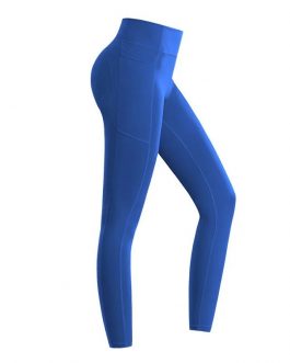 Yoga pants seamless spandex leggings with pocket active wear High Waist Rise Pant gym leggings for women